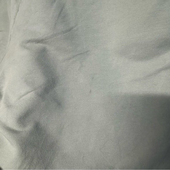 Meshki lounge sweat shorts light blue green pockets cut off - Picture 9 of 9